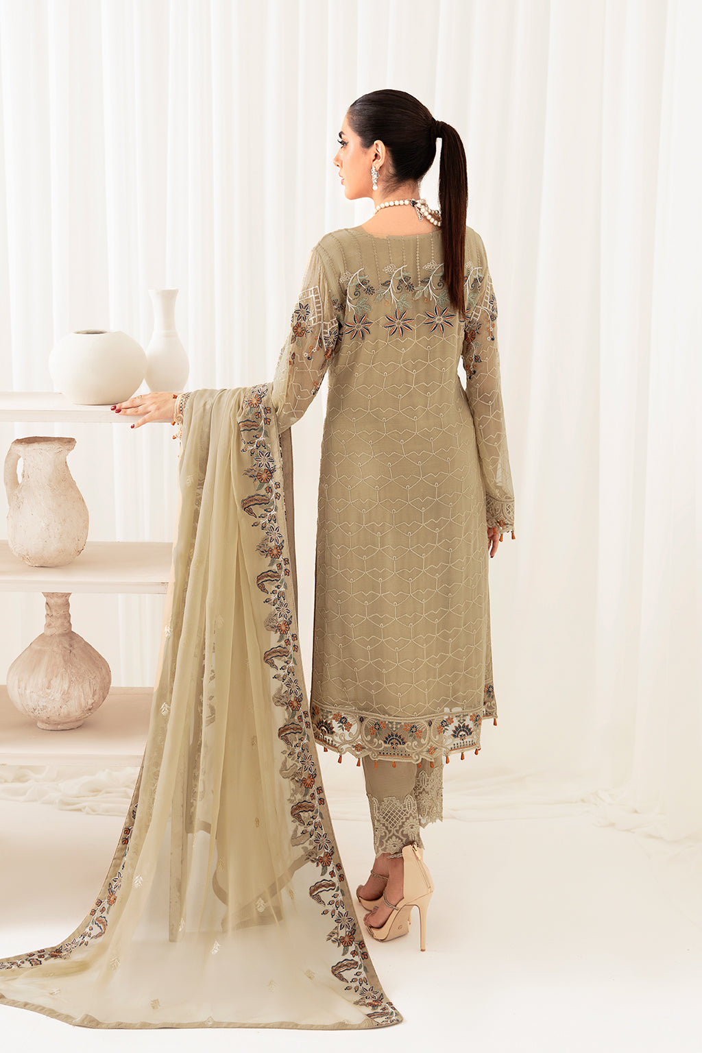 Ramsha | Rangoon Chiffon Collection 24 | D-1001 - Khanumjan  Pakistani Clothes and Designer Dresses in UK, USA 