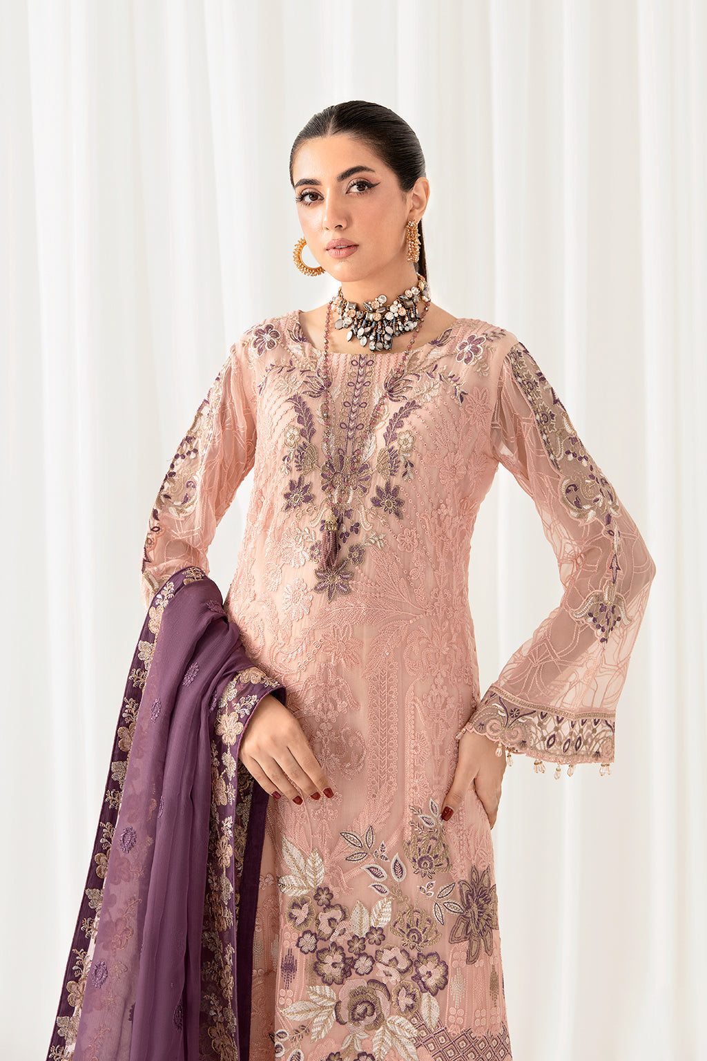 Ramsha | Rangoon Chiffon Collection 24 | D-1007 - Khanumjan  Pakistani Clothes and Designer Dresses in UK, USA 