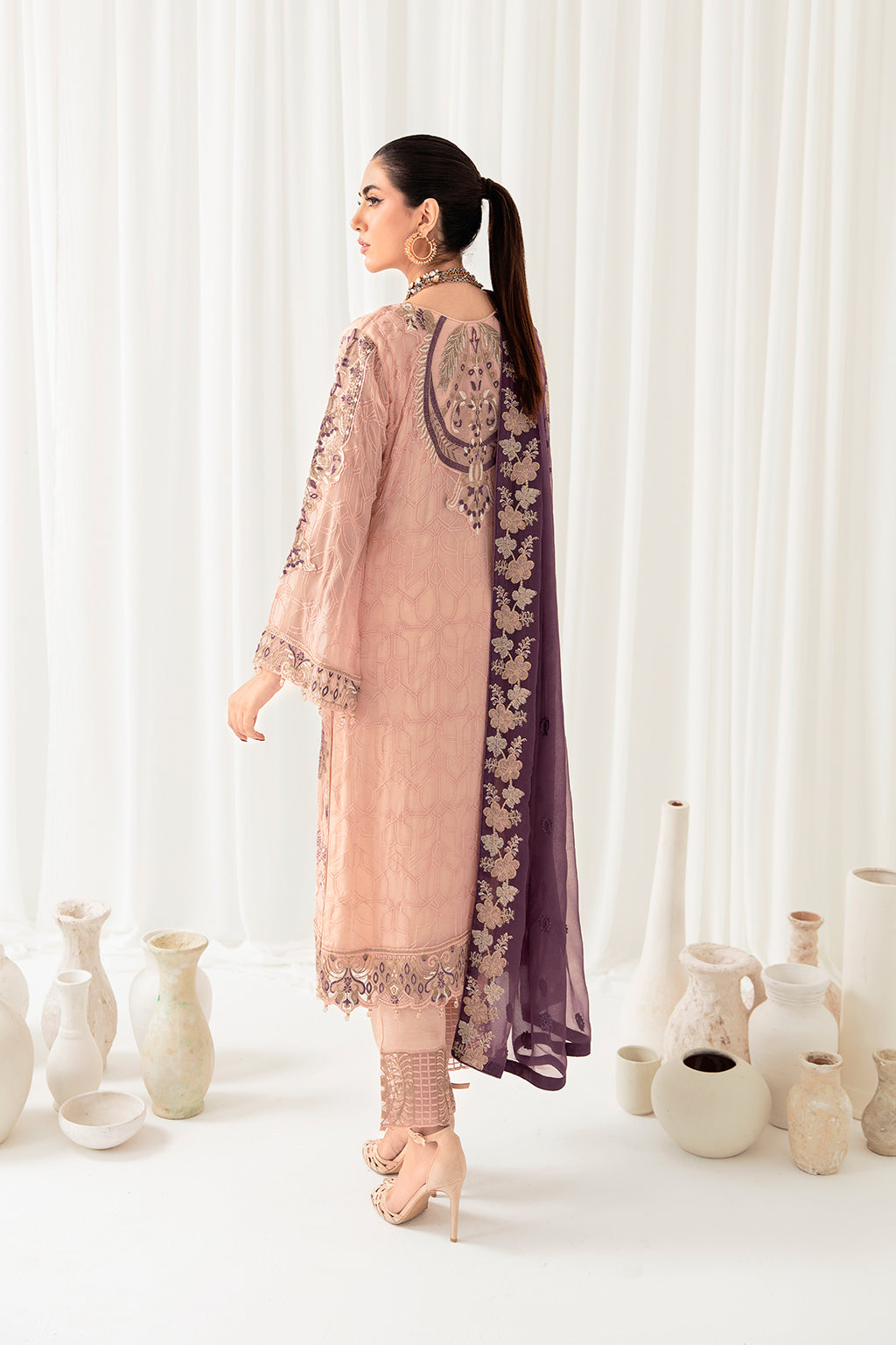 Ramsha | Rangoon Chiffon Collection 24 | D-1007 - Khanumjan  Pakistani Clothes and Designer Dresses in UK, USA 