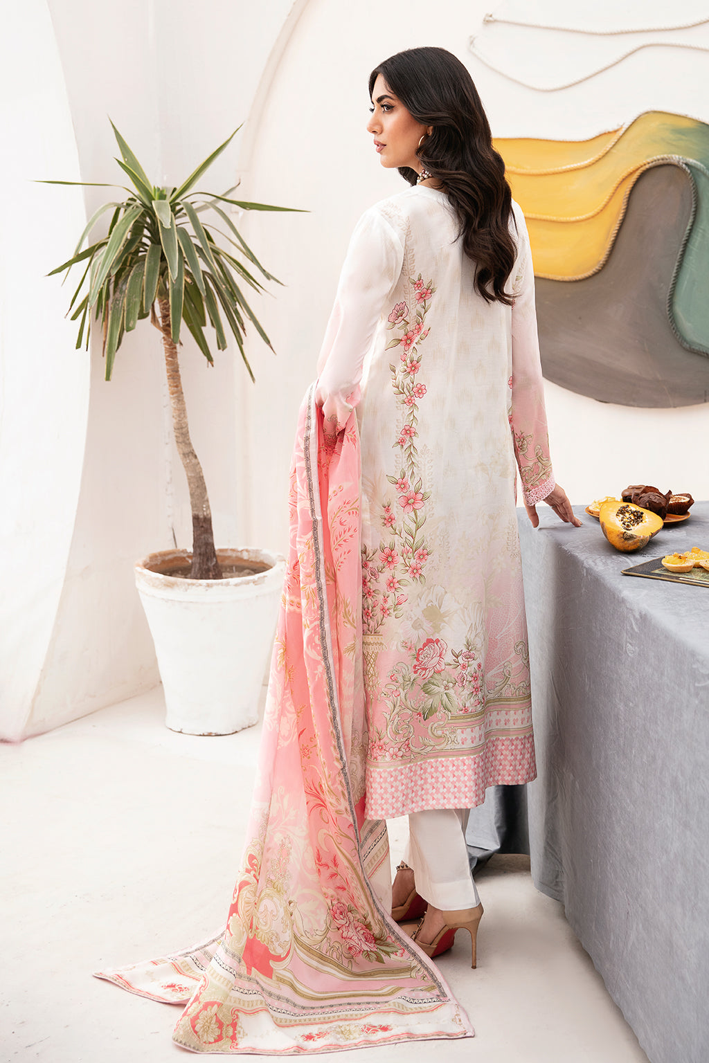 Ramsha | Mashaal Luxury Lawn | L-1104 - Khanumjan  Pakistani Clothes and Designer Dresses in UK, USA 