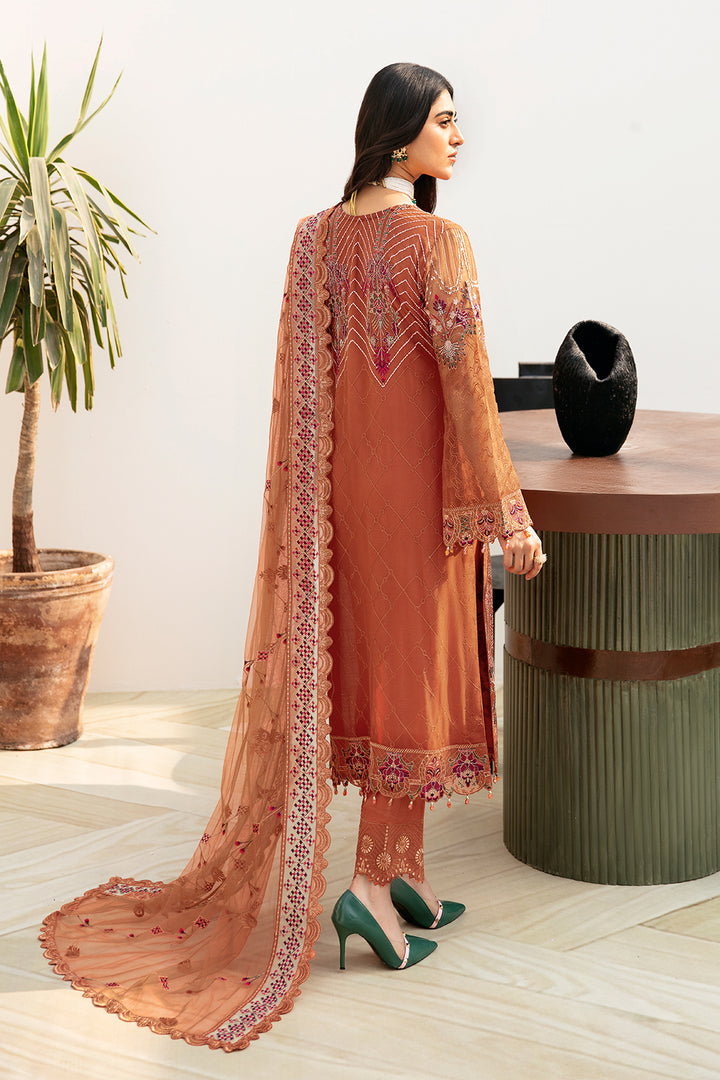 Ramsha | Chevron Chiffon Collection | A-810 - Khanumjan  Pakistani Clothes and Designer Dresses in UK, USA 