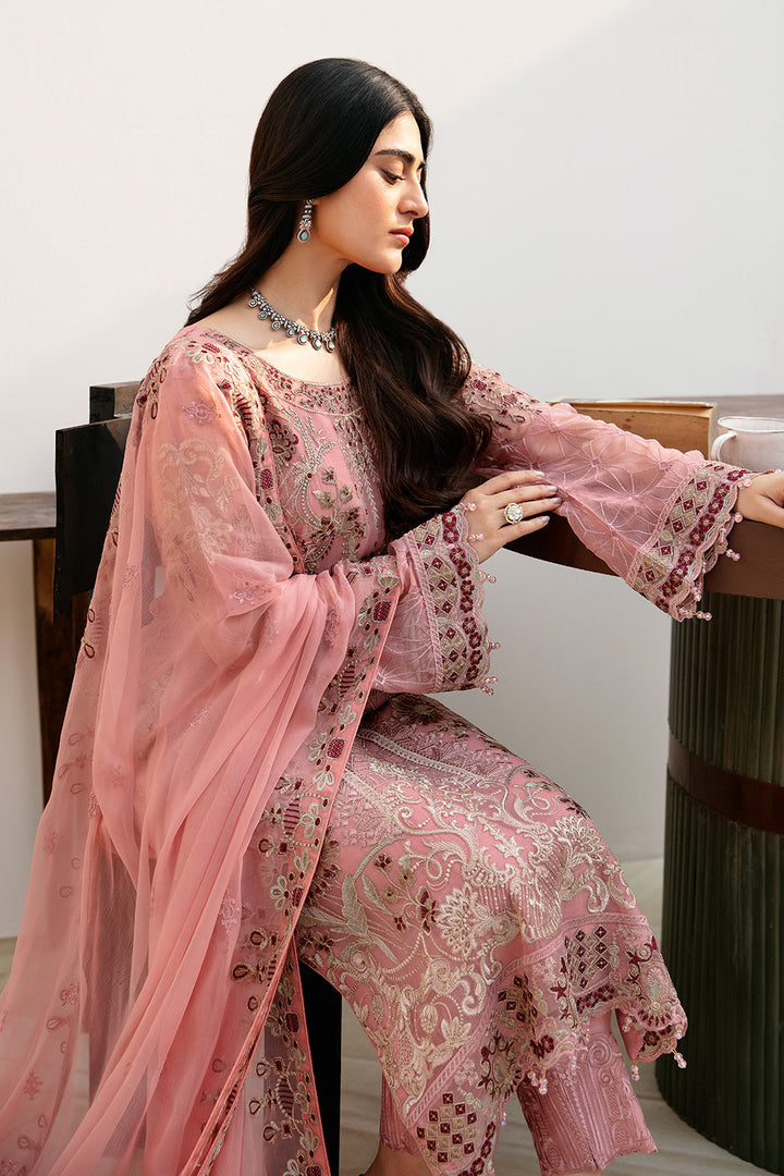 Ramsha | Chevron Chiffon Collection | A-805 - Khanumjan  Pakistani Clothes and Designer Dresses in UK, USA 