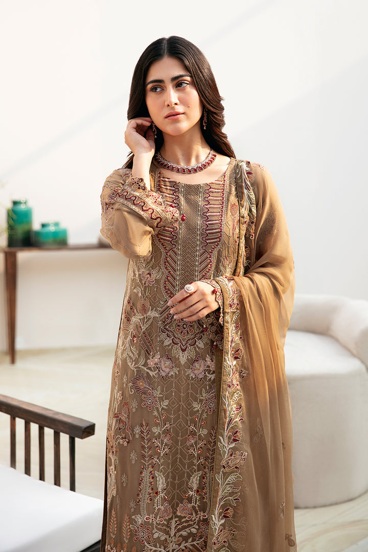 Ramsha | Chevron Chiffon Collection | A-812 - Khanumjan  Pakistani Clothes and Designer Dresses in UK, USA 