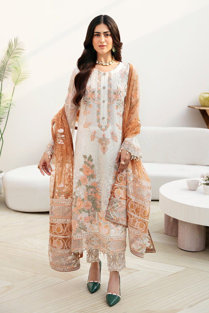 Ramsha | Chevron Chiffon Collection | A-808 - Khanumjan  Pakistani Clothes and Designer Dresses in UK, USA 