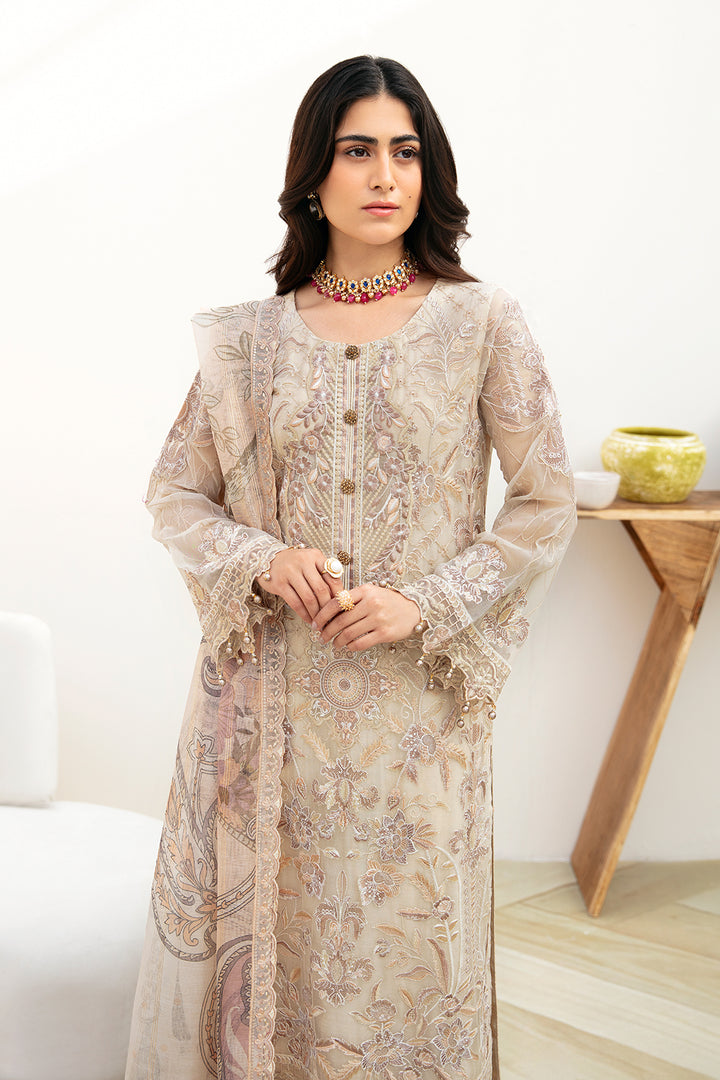 Ramsha | Chevron Chiffon Collection | A-802 - Khanumjan  Pakistani Clothes and Designer Dresses in UK, USA 