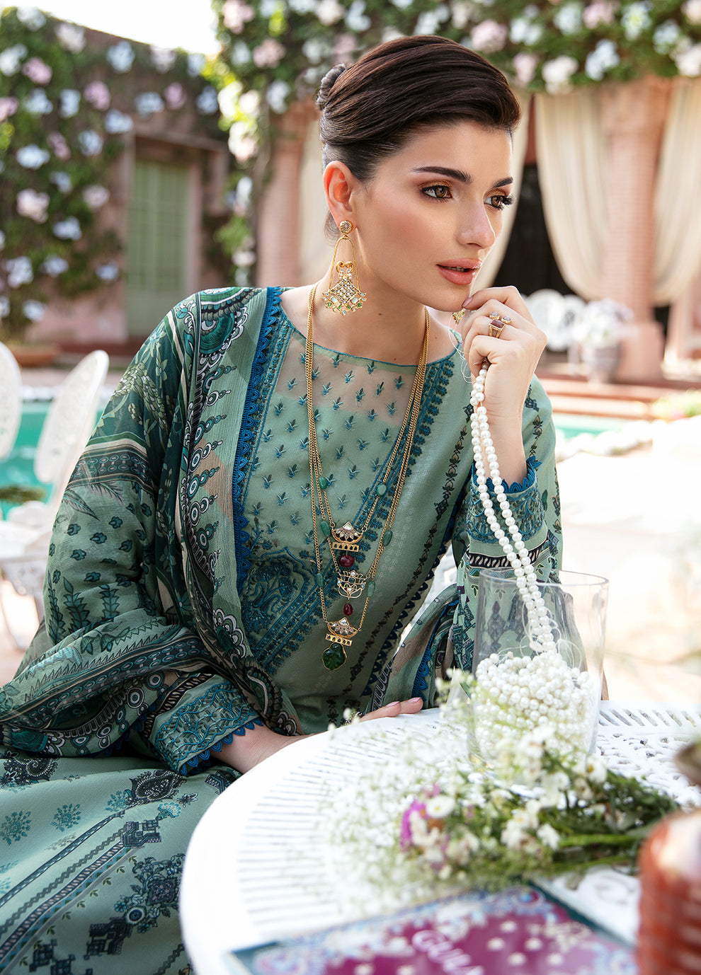 Gulaal | Summer Glow Lawn 24 | ANADIYA (GL-L-24V3-05) - Khanumjan  Pakistani Clothes and Designer Dresses in UK, USA 