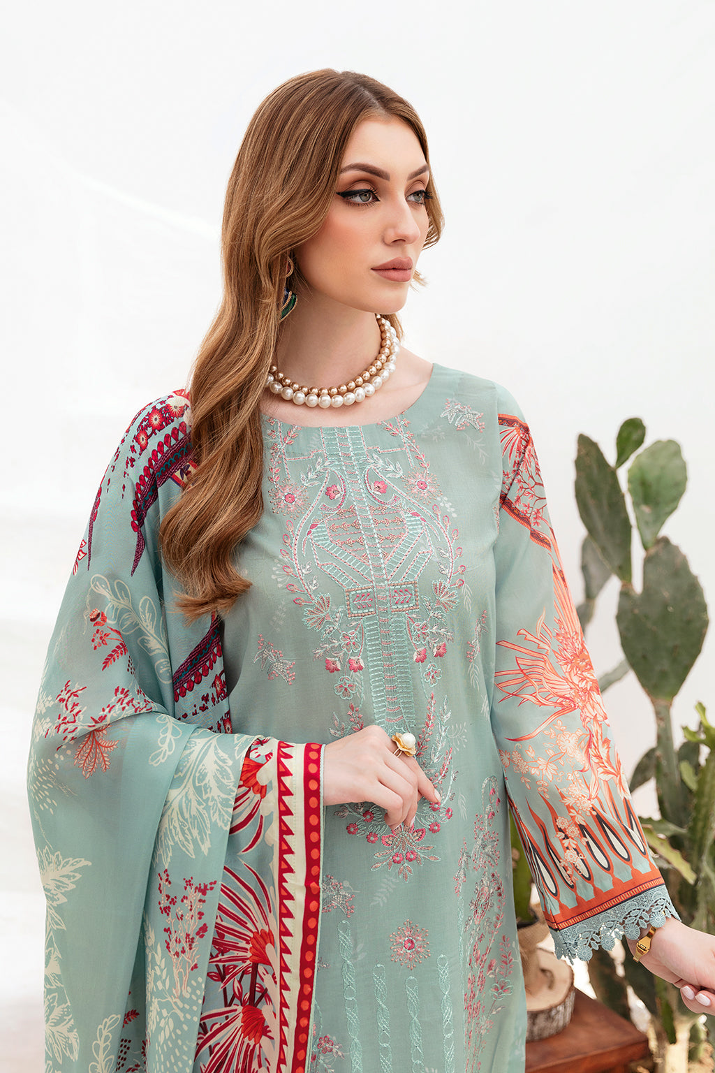 Ramsha | Ghazal Lawn 24 | G-209 - Khanumjan  Pakistani Clothes and Designer Dresses in UK, USA 