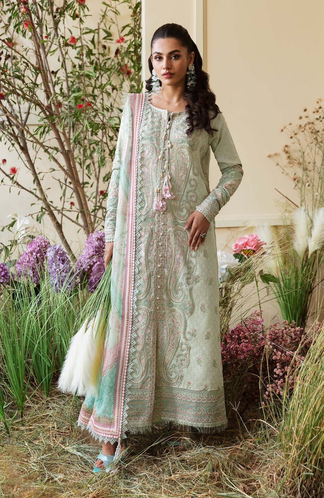 Zevk | Flora Festive Lawn | BLOSSOM - Khanumjan  Pakistani Clothes and Designer Dresses in UK, USA 