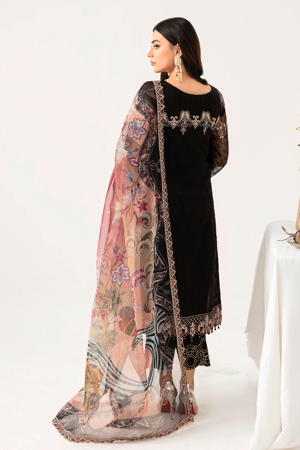 Ramsha | Minhal Organza Collection | M-1105 - Khanumjan  Pakistani Clothes and Designer Dresses in UK, USA 