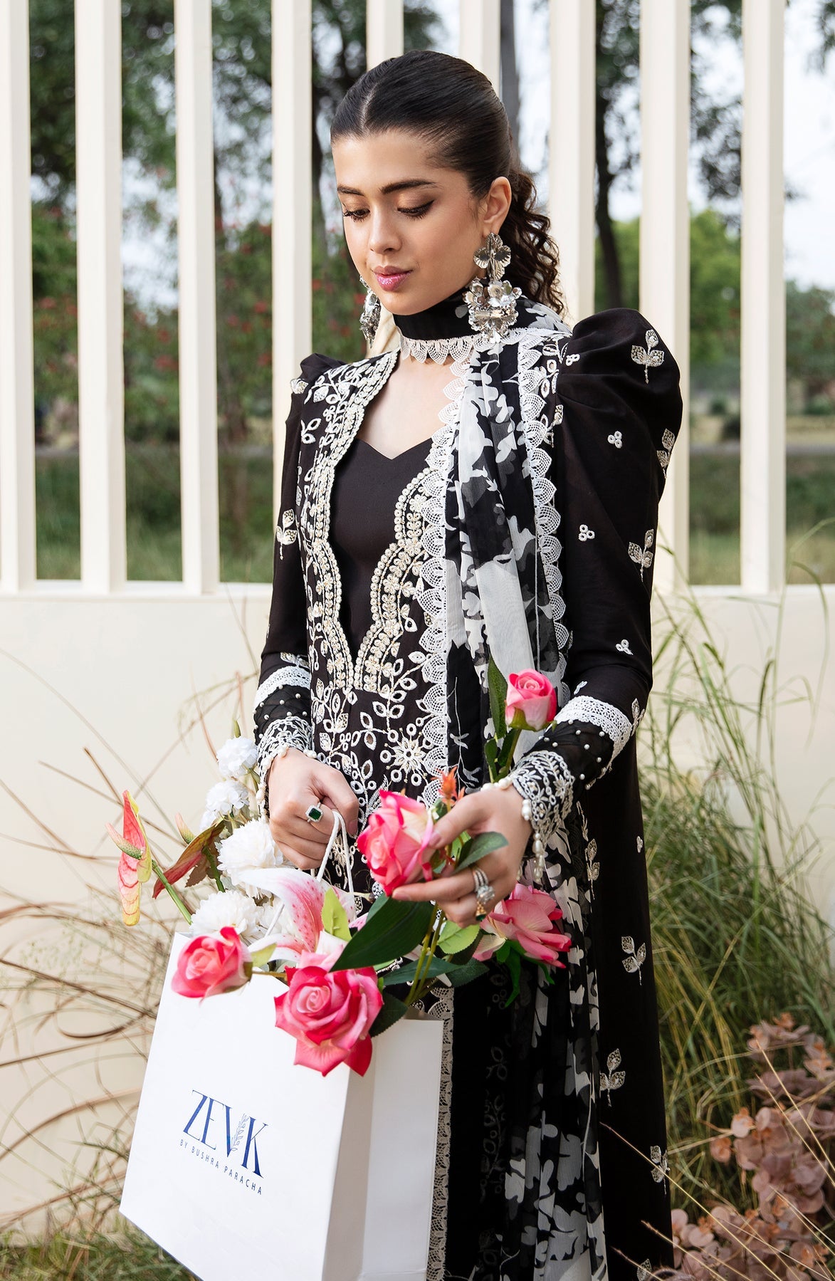 Zevk | Flora Festive Lawn | DUSK - Khanumjan  Pakistani Clothes and Designer Dresses in UK, USA 