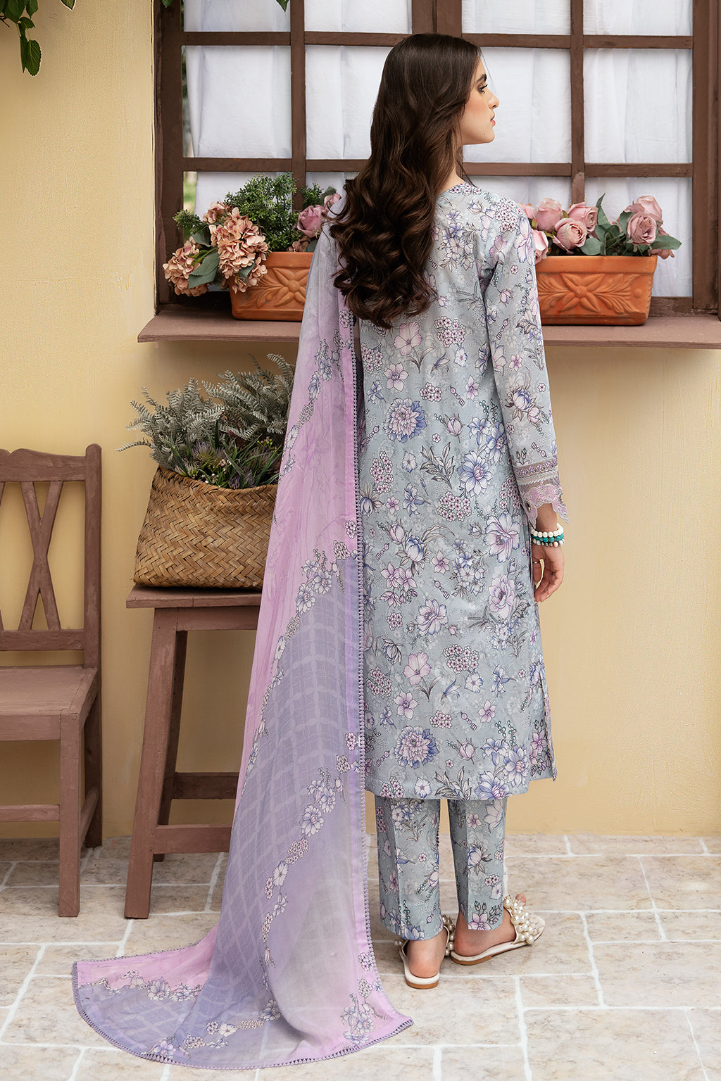 Ramsha | Rangrez Lawn Collection | N-508 - Khanumjan  Pakistani Clothes and Designer Dresses in UK, USA 