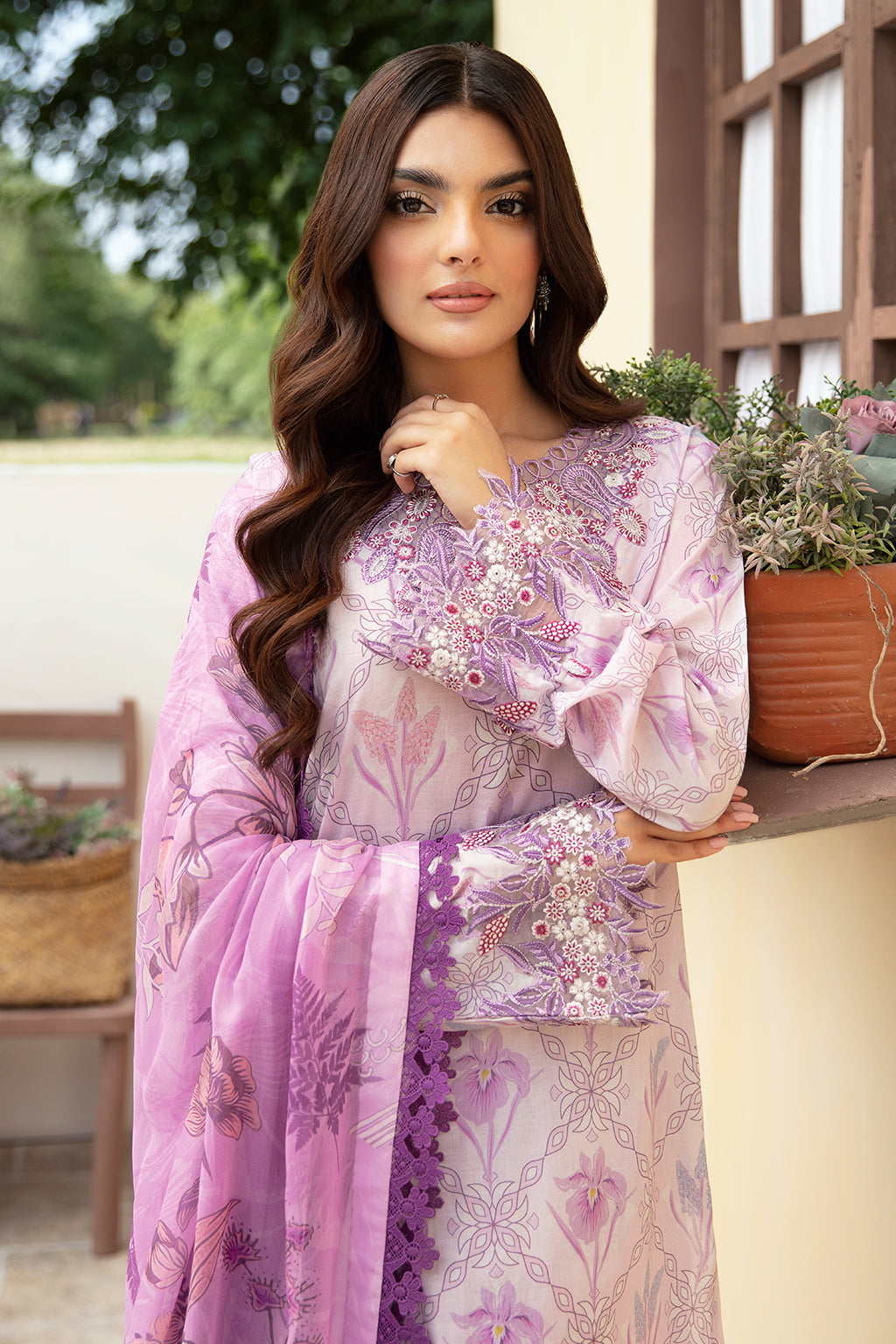 Ramsha | Rangrez Lawn Collection | N-504 - Khanumjan  Pakistani Clothes and Designer Dresses in UK, USA 