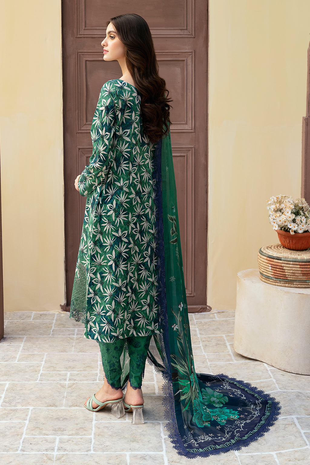 Ramsha | Rangrez Lawn Collection | N-507 - Khanumjan  Pakistani Clothes and Designer Dresses in UK, USA 