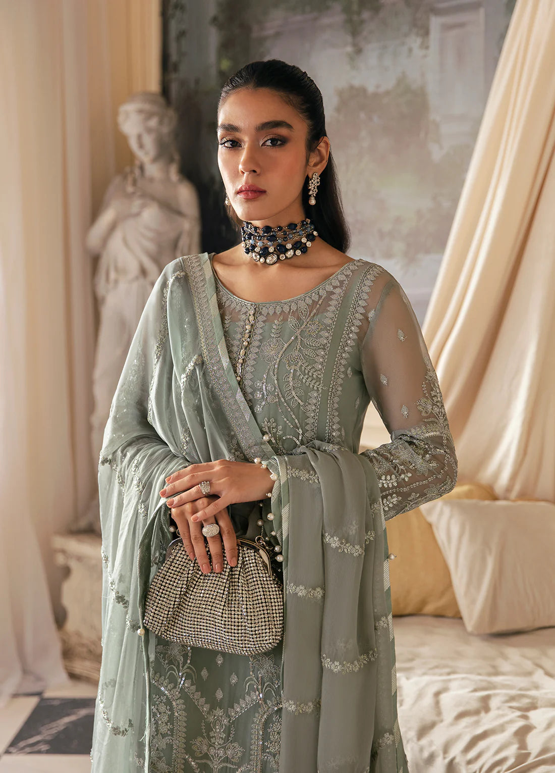 Gulaal | Embroidered Chiffon 23 | Amayah - Khanumjan  Pakistani Clothes and Designer Dresses in UK, USA 