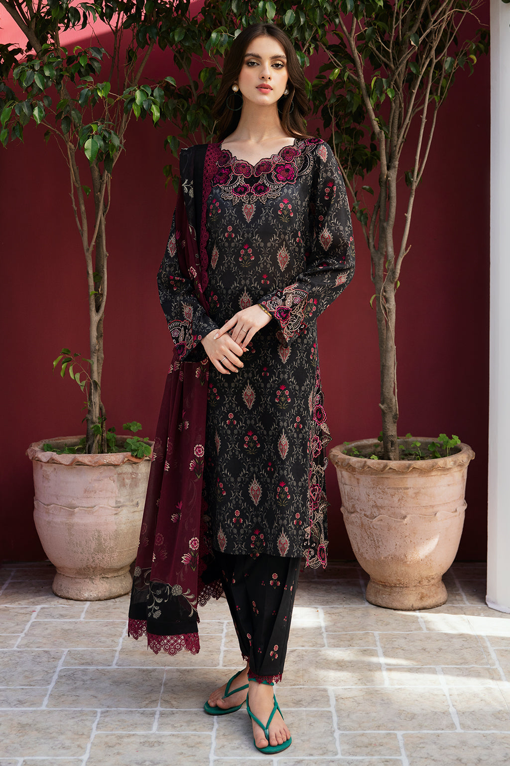 Ramsha | Rangrez Lawn Collection | N-503 - Khanumjan  Pakistani Clothes and Designer Dresses in UK, USA 