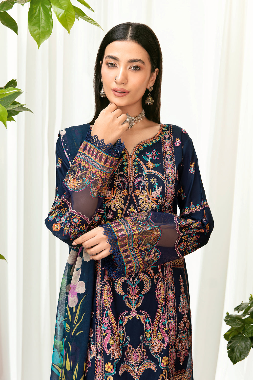 Ramsha | Luxury Lawn 24 | L-802 - Khanumjan  Pakistani Clothes and Designer Dresses in UK, USA 