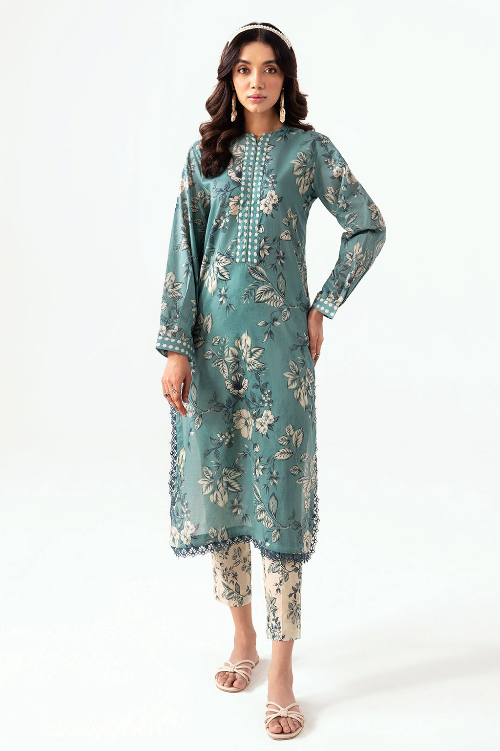 Ramsha | Pinted Lawn | RP-104 - Khanumjan  Pakistani Clothes and Designer Dresses in UK, USA 