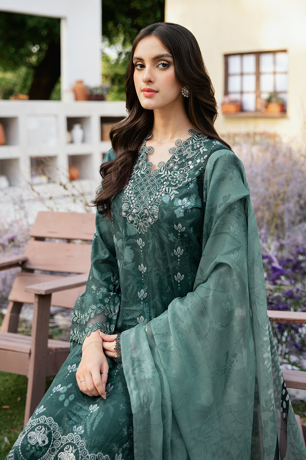 Ramsha | Rangrez Lawn Collection | N-505 - Khanumjan  Pakistani Clothes and Designer Dresses in UK, USA 