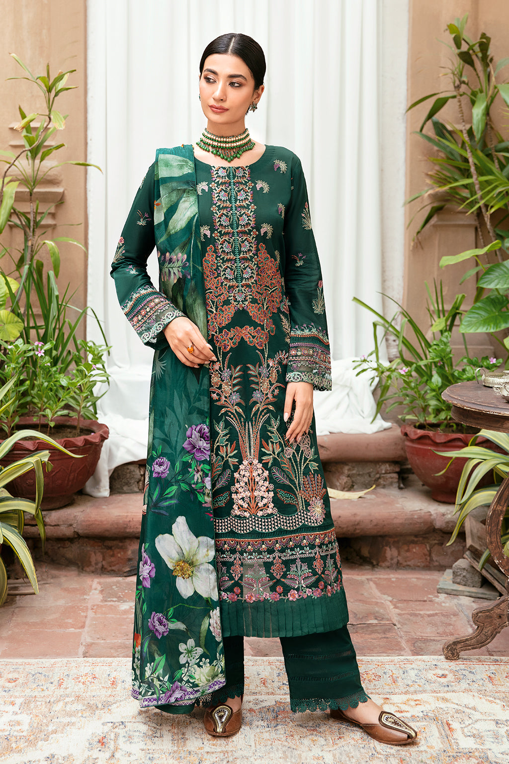 Ramsha | Mashaal Luxury Lawn | L-801 - Khanumjan  Pakistani Clothes and Designer Dresses in UK, USA 