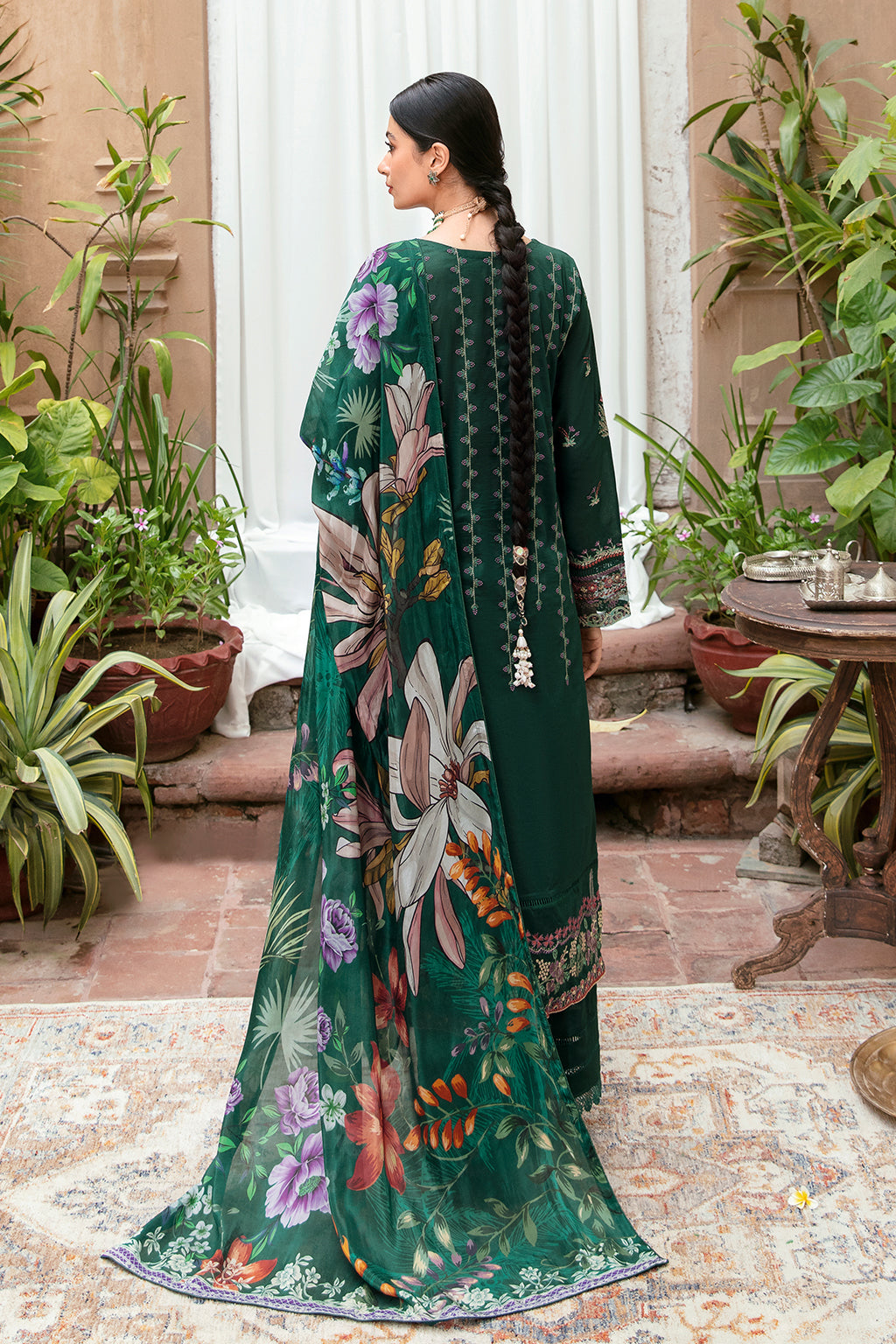 Ramsha | Mashaal Luxury Lawn | L-801 - Khanumjan  Pakistani Clothes and Designer Dresses in UK, USA 