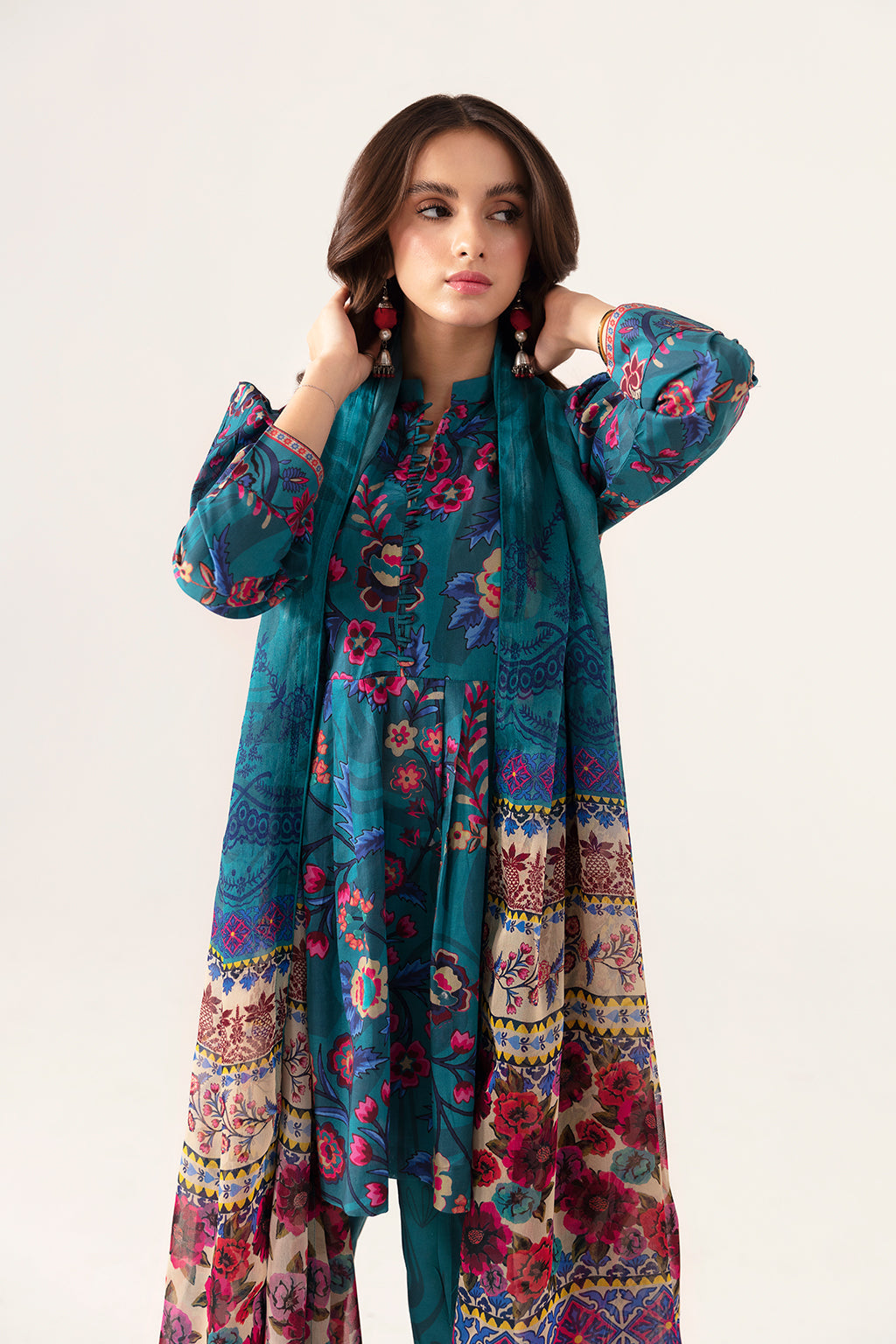 Ramsha | Pinted Lawn | RP-108 - Khanumjan  Pakistani Clothes and Designer Dresses in UK, USA 