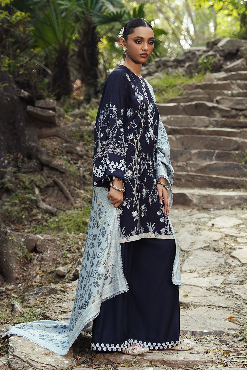 Cross Stitch | Khaddar Linen 25 | OCEAN BREEZE