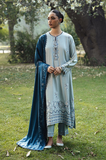 Cross Stitch | Khaddar Linen 25 | ARONA HAZE