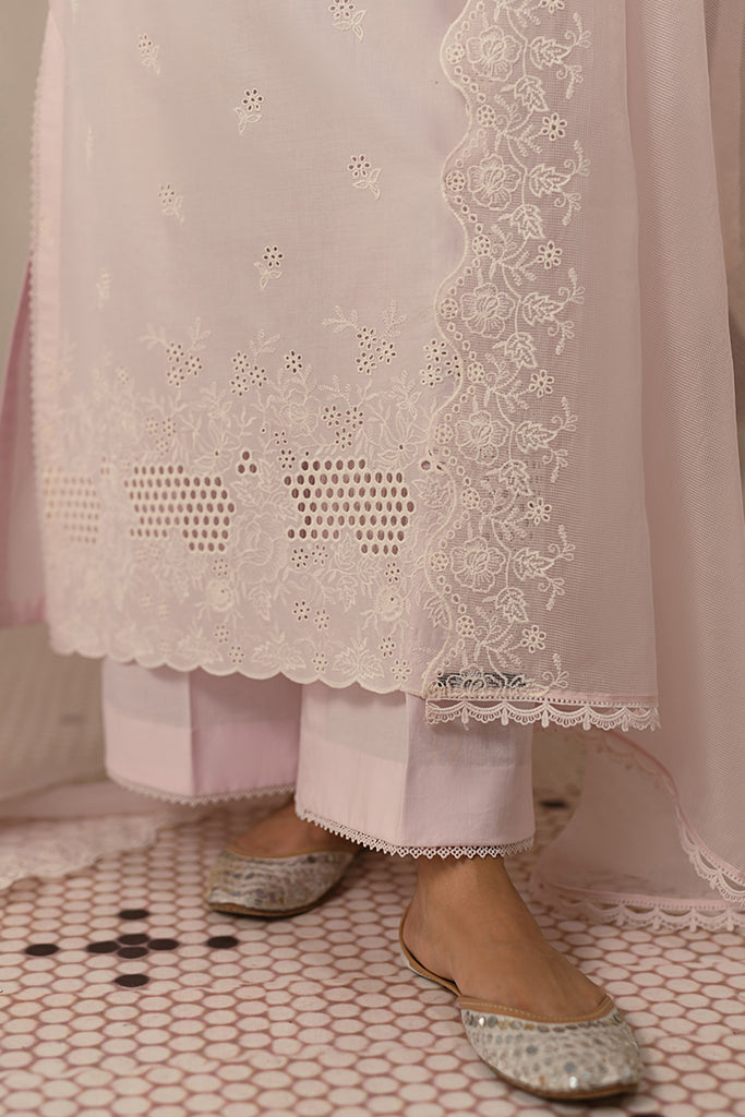 Cross Stitch | Chikankari Lawn 24 | PALE LILAC - Khanumjan  Pakistani Clothes and Designer Dresses in UK, USA 