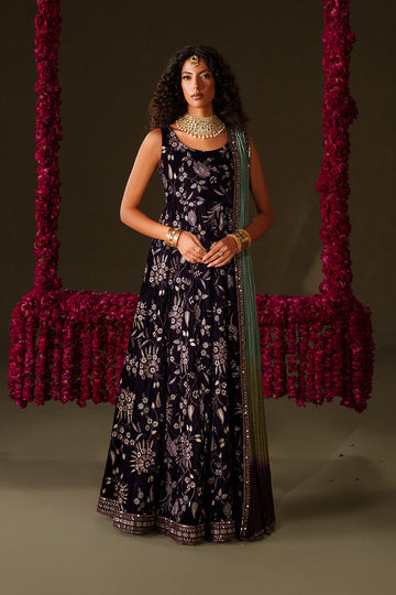 Iznik | Velvet 25 | IV-67 Embroidered Velvet