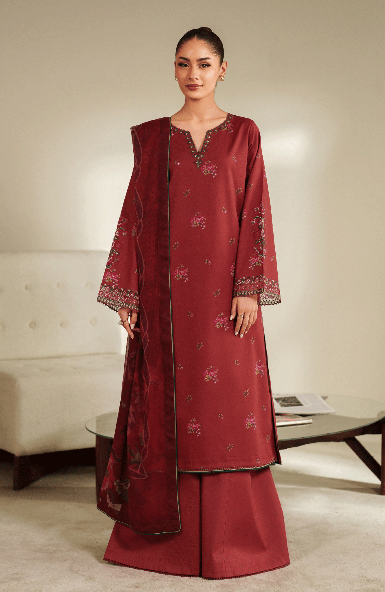 Seran | Ilara Cambric | SORREL