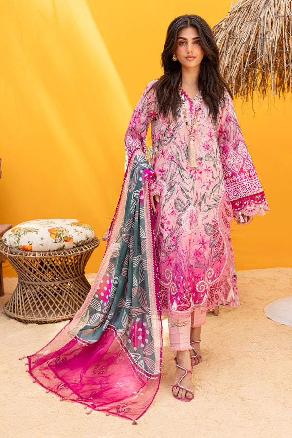 Nureh | Gardenia Lawn 24 | NS-135 A - Khanumjan  Pakistani Clothes and Designer Dresses in UK, USA 