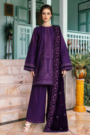 Naqshi | Nuri Khaddar Velvet Marina | Ishana