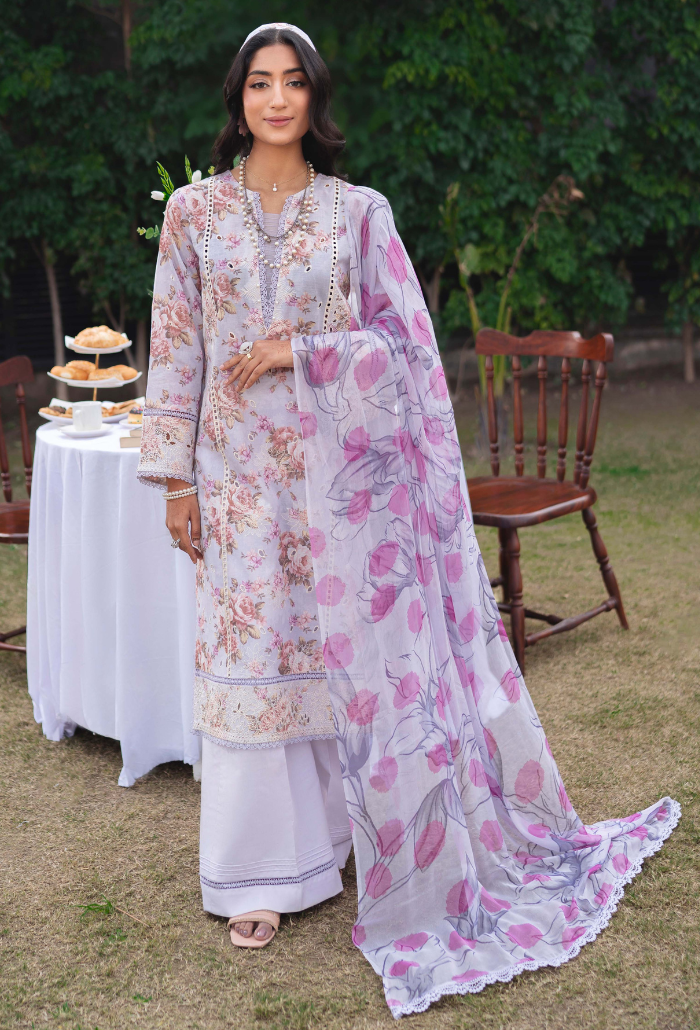 Humdum | Gardenia Lawn 24 | Printkari Lawn  PLG 04 - Khanumjan  Pakistani Clothes and Designer Dresses in UK, USA 