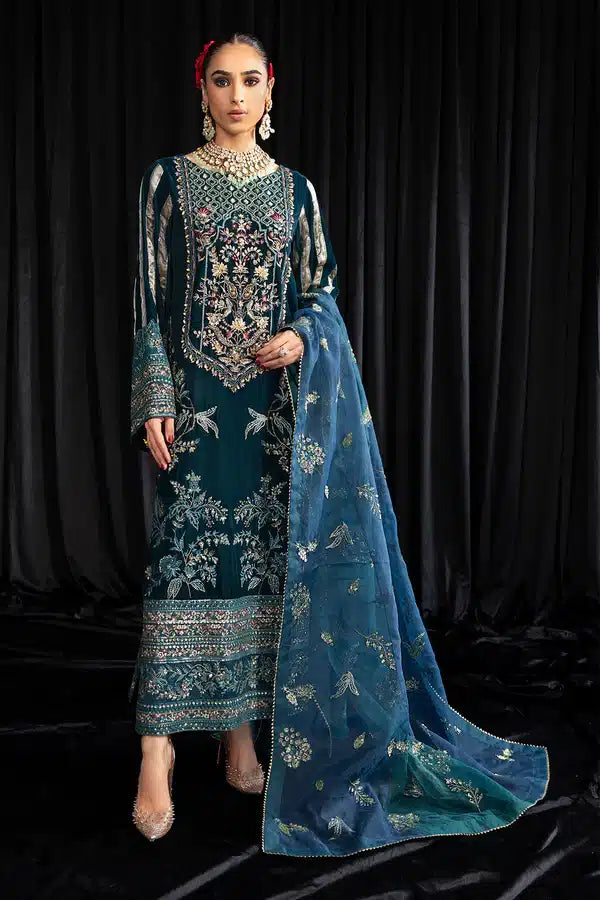 Nureh | Maya Velvet 23 | Lehar - Khanumjan  Pakistani Clothes and Designer Dresses in UK, USA 