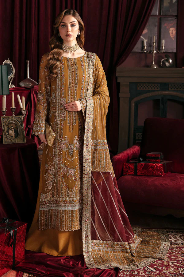 Nureh | Elanora Formals 24 | Crimson - Khanumjan  Pakistani Clothes and Designer Dresses in UK, USA 