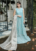 Purple Haze Pret Studio | Apsara Formals |  Ice Blue Organza Outfit - Khanumjan  Pakistani Clothes and Designer Dresses in UK, USA 