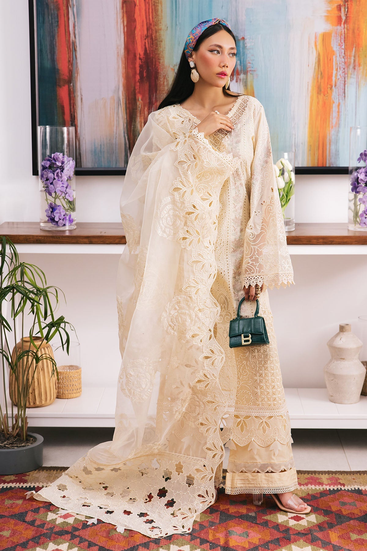 Nureh | Eid Escape Lawn | AMELFIE NE-92 - Khanumjan  Pakistani Clothes and Designer Dresses in UK, USA 