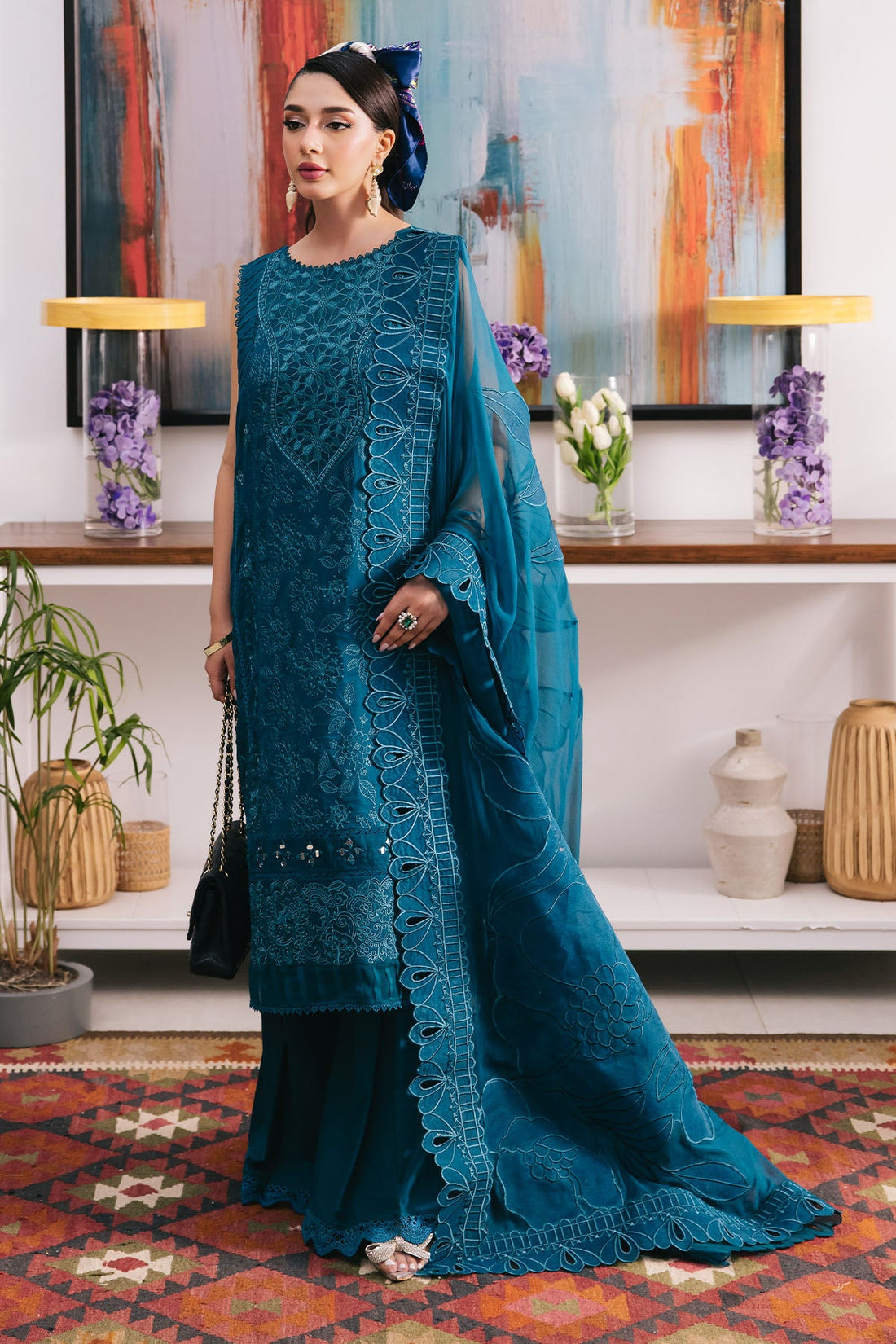 Nureh | Eid Escape Lawn | ZOEE NE-93 - Khanumjan  Pakistani Clothes and Designer Dresses in UK, USA 