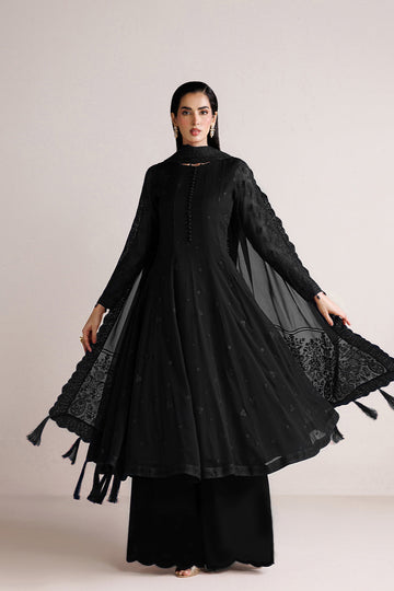 Farasha | Chiffon Essentials 26 | Black Dahlia