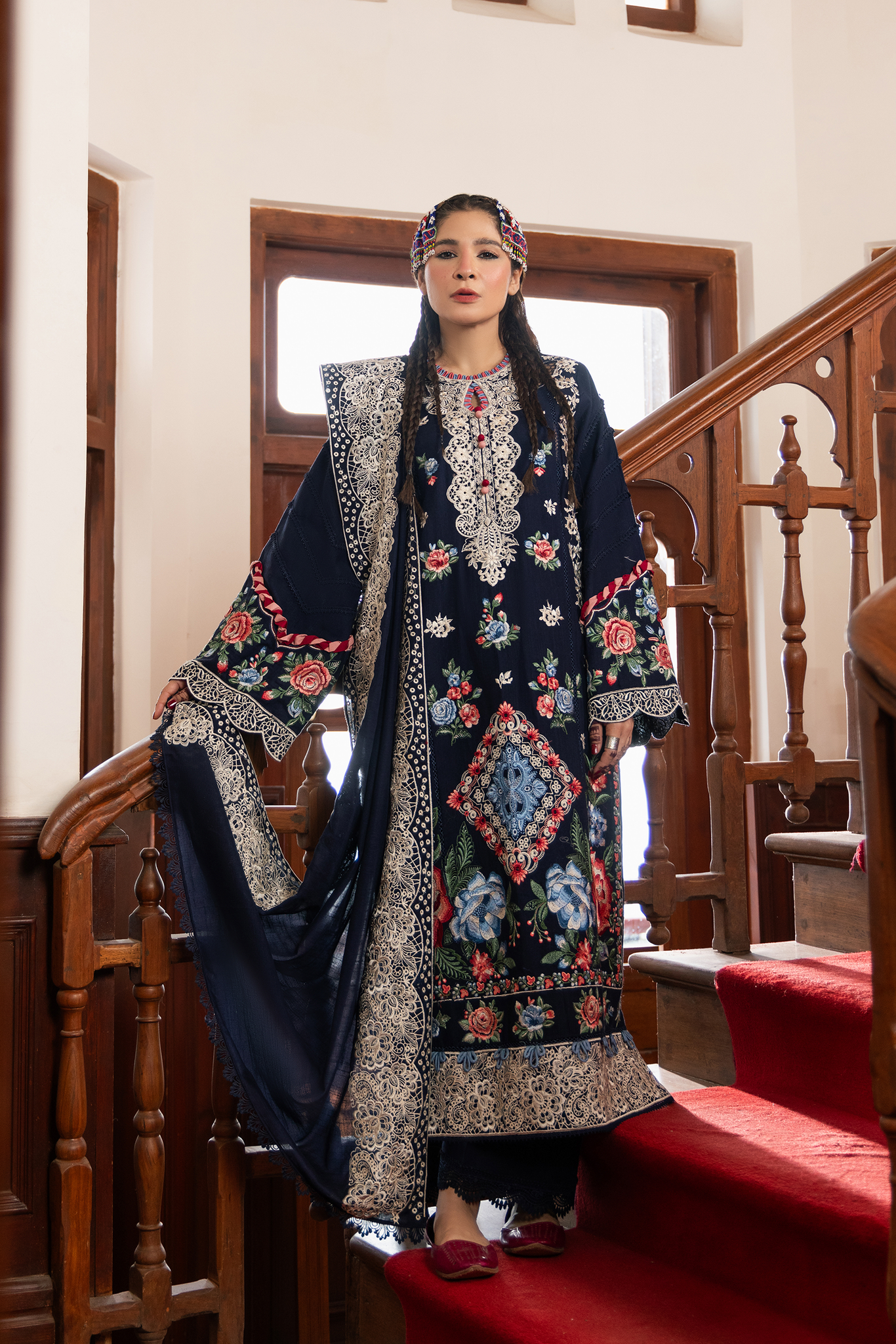 Maryam Hussain | Winter Shawl 2024 |  Muse