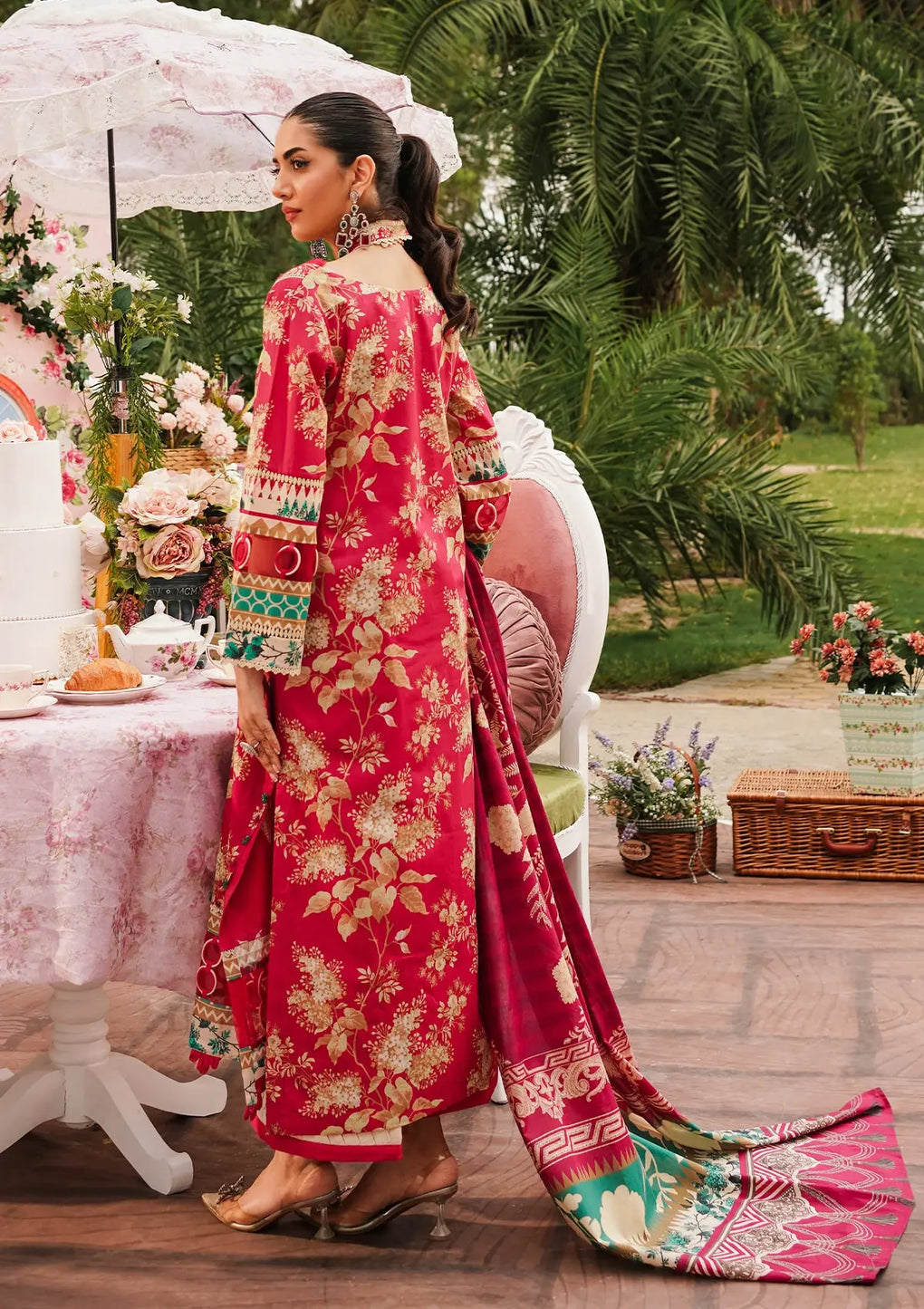Elaf Premium | Printed Collection 24 | EEP-04A - Flores de Amor - Khanumjan  Pakistani Clothes and Designer Dresses in UK, USA 