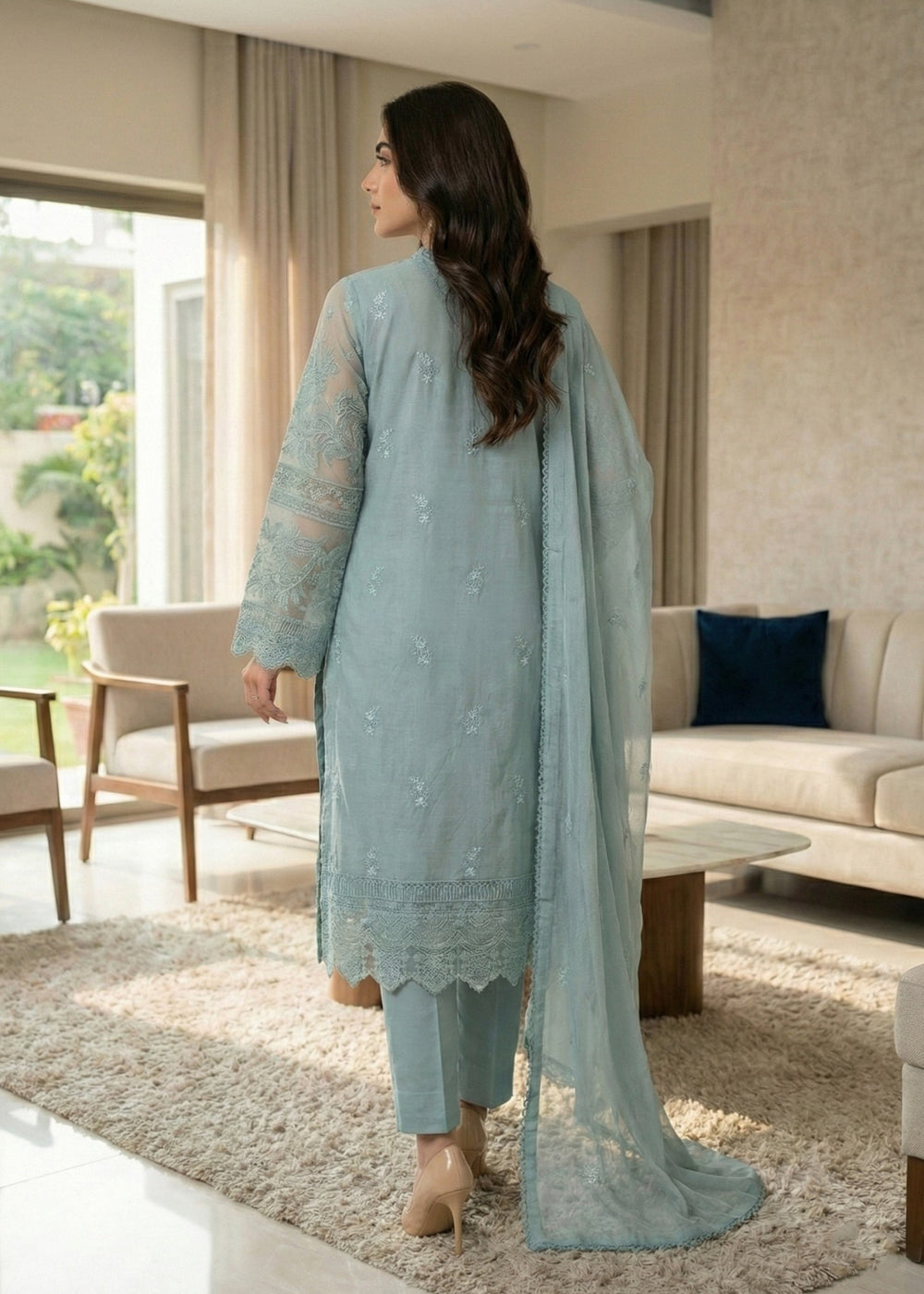 Diara Couture | Eid Lawn 26 |EID. ELIYAAR - ZD-4672