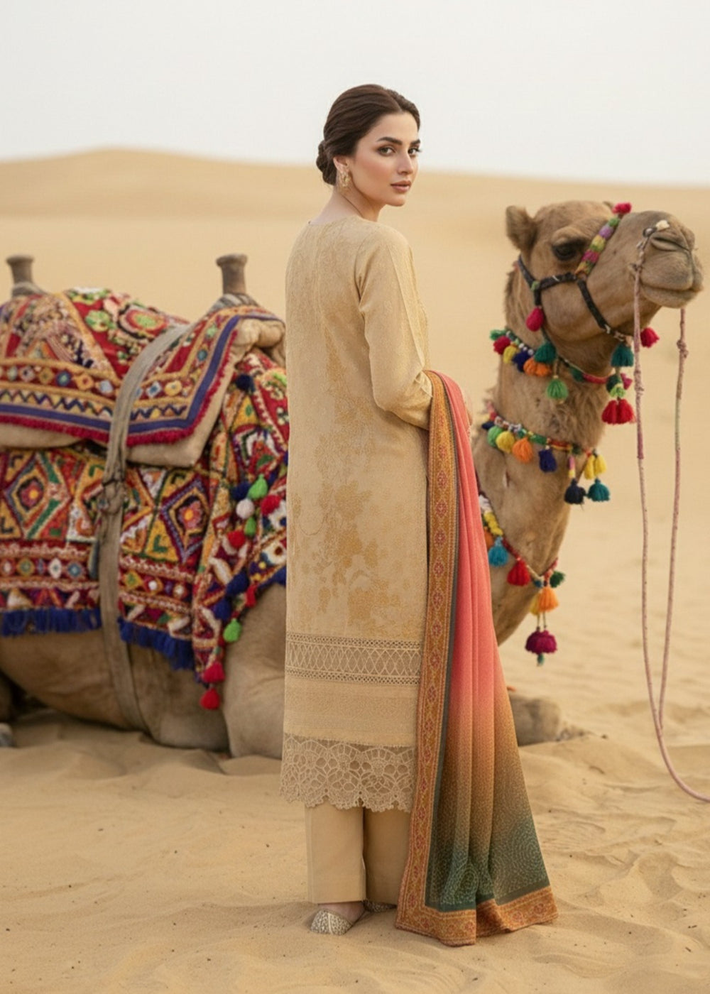 Diara Couture | Eid Lawn 26 | EID. COCOA - ZD-21