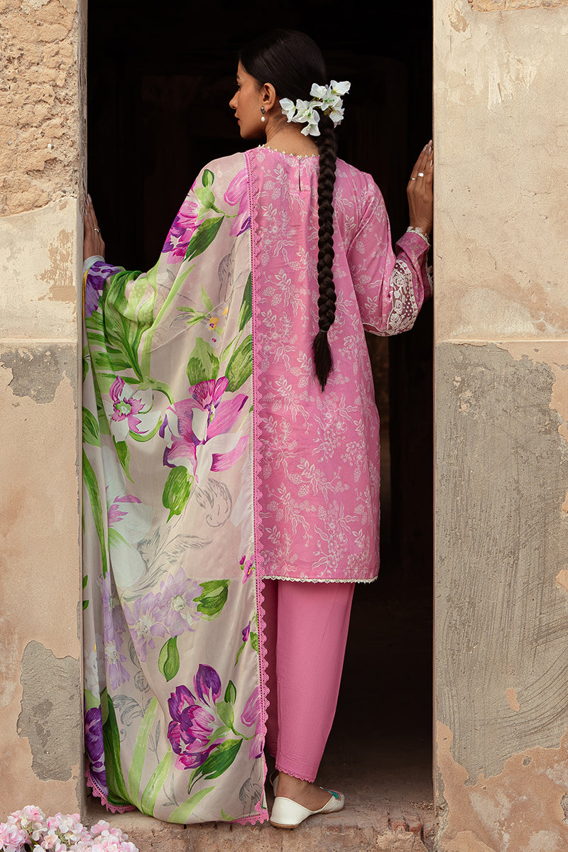 Cross Stitch | Premium Lawn 24 | CORAL FLORET - Khanumjan  Pakistani Clothes and Designer Dresses in UK, USA 