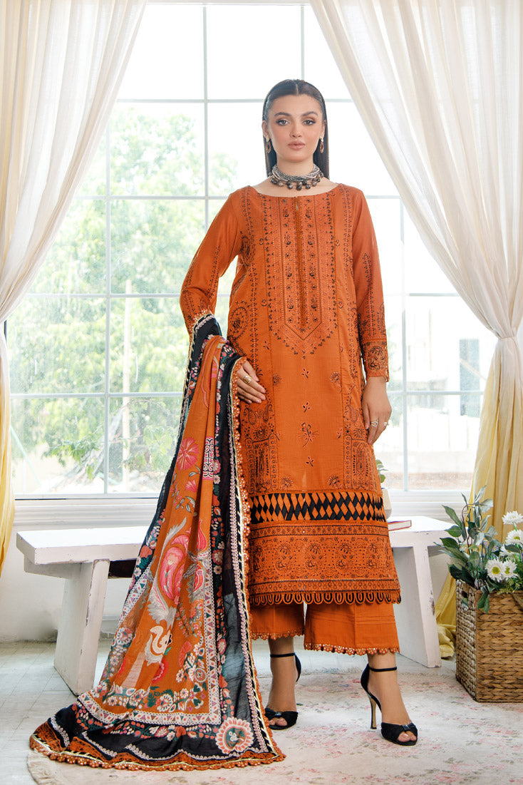 Marjjan | Cranation Lawn | SLC-22 B - Khanumjan  Pakistani Clothes and Designer Dresses in UK, USA 
