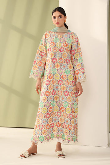 Baroque | Eid Printique | EMBROIDERED PRINTED LAWN UF-4178