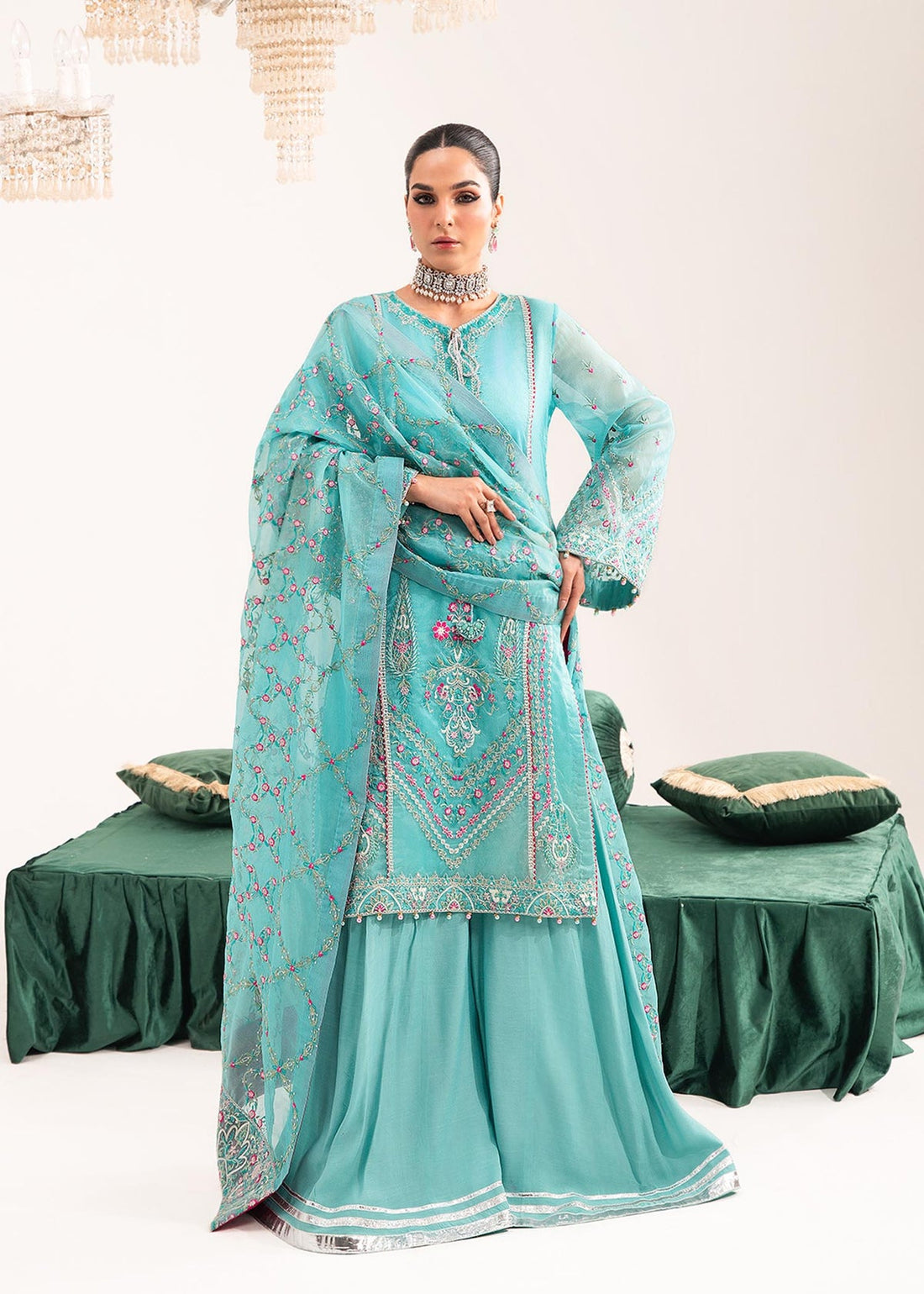 Dastoor | Sajni Luxury Eid Collection 24 | Gulnoor - Khanumjan  Pakistani Clothes and Designer Dresses in UK, USA 