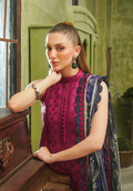 Zarqash | Tresor Luxury Lawn 24 | ZQT 0012 ROSA - Khanumjan  Pakistani Clothes and Designer Dresses in UK, USA 