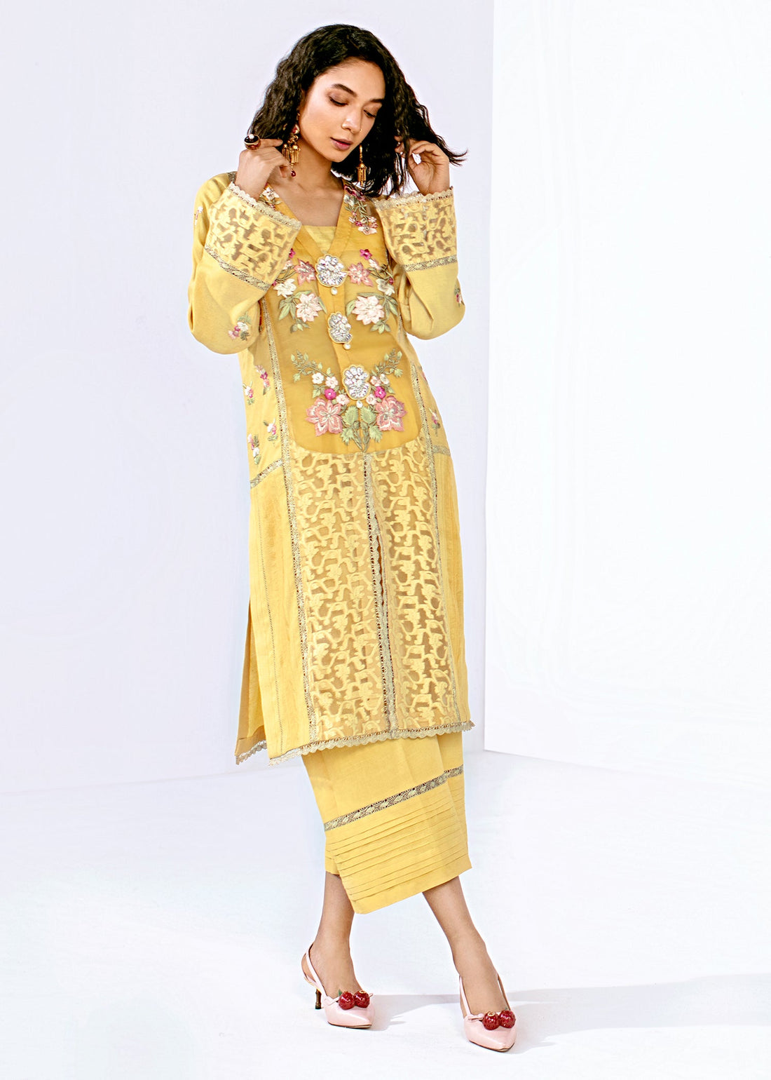 Saira Shakira | Luxury Pret | Dusty bloom