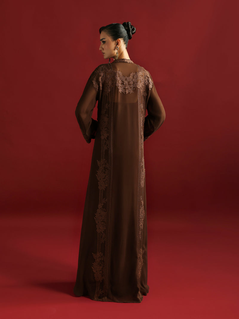 Caia | Embroidered Edit | Cocoa